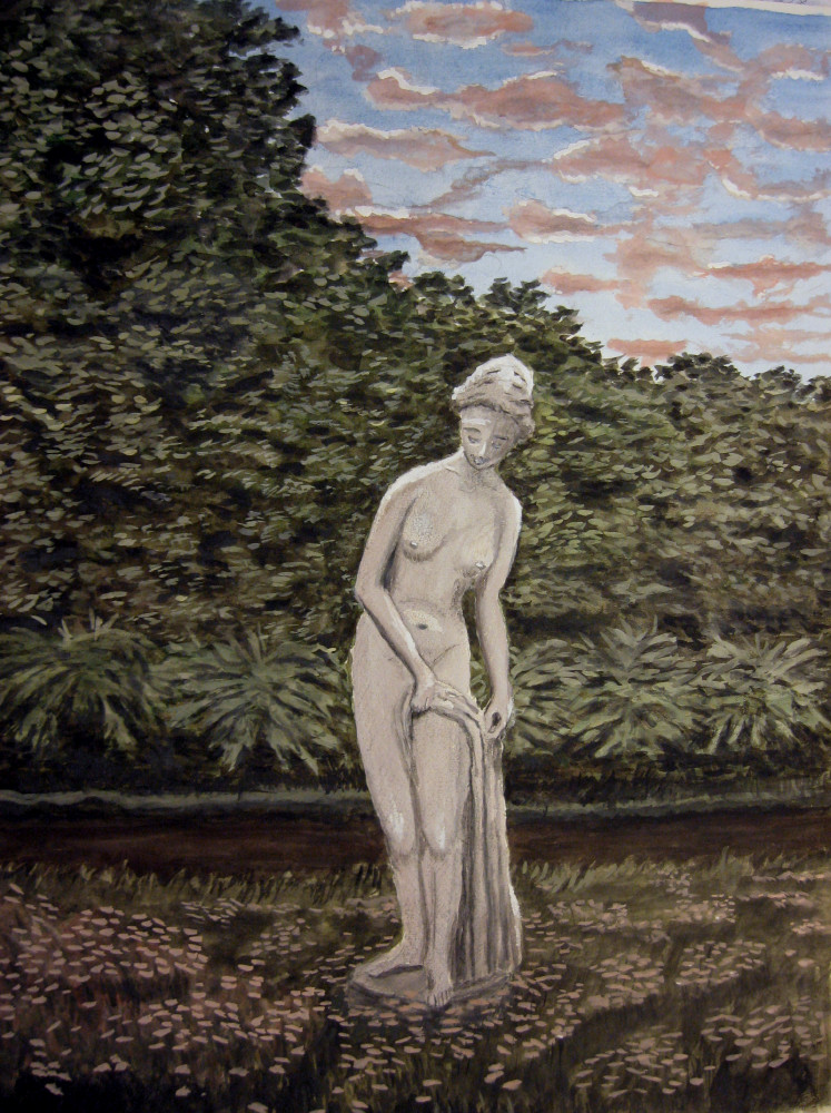 Statue im Park